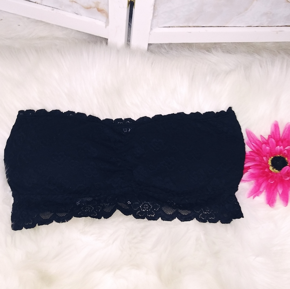 Saint Eve Strapless Bralette Bandeaus Black